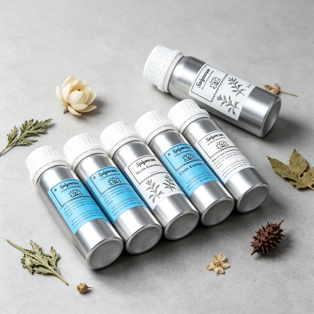 Home Fragrance Types - 5種類の天然アロマセラピーオイル（よもぎ、ヒマシ、青蓮、沈香、ネーム）フレグランスディフューザーオイル、ホームスパリラックスの香り