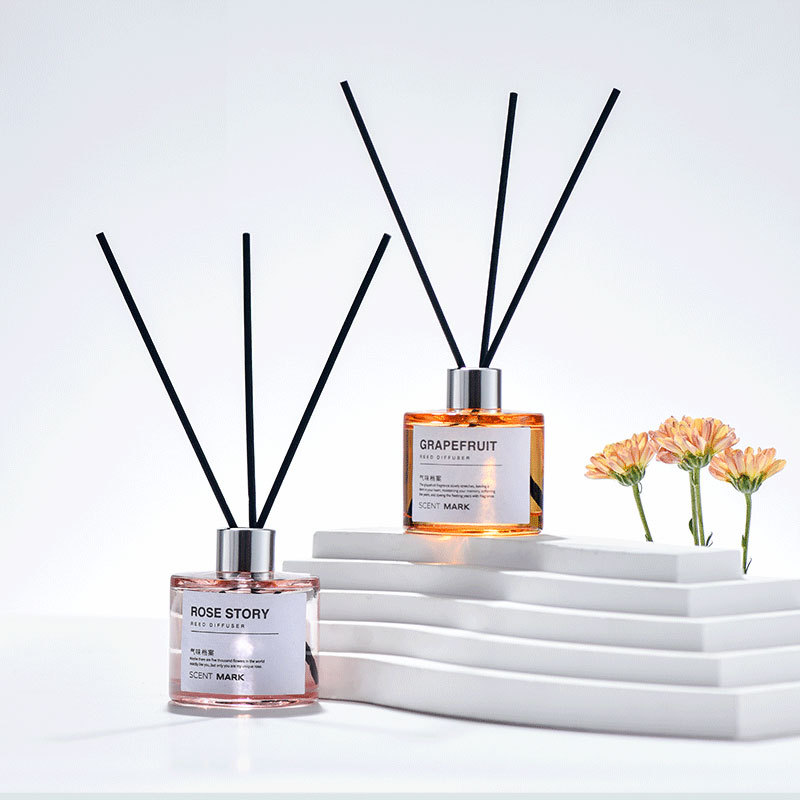 Home Fragrance Jasmine Diffuser - ワントディフューザー,フレグランスと有効期限付きのセット,ラベンダージャスミン,ホテル,家庭,アロマテラピー,新鮮な空気,香り,50ml
