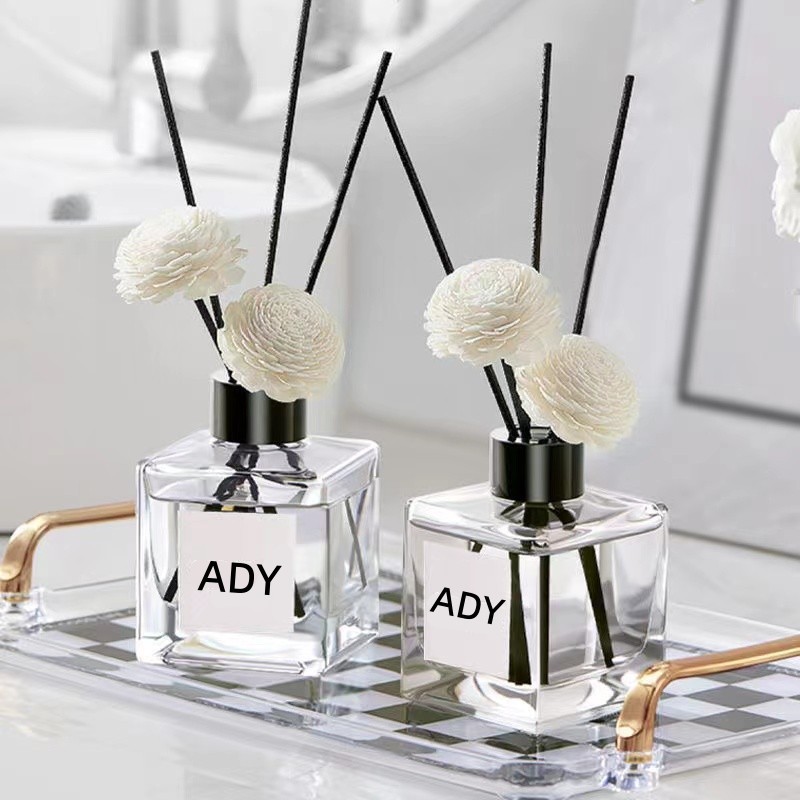 Home Fragrance Premium - 50ml アロマリードディフューザーオイル 家庭用 車用 芳香剤 部屋の消臭剤