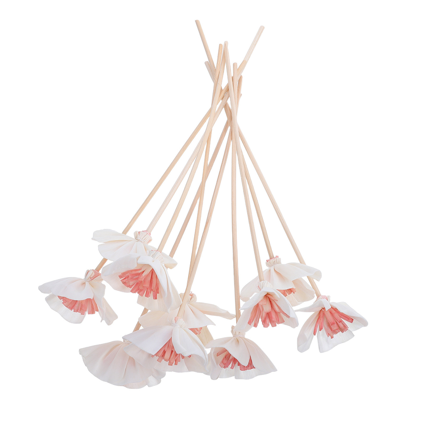 Home Fragrance Diffuser - 10本入り エッセンシャルオイルディフューザースティック ブラック 多孔質ファイバー 連続芳香ディフューザー 交換用
