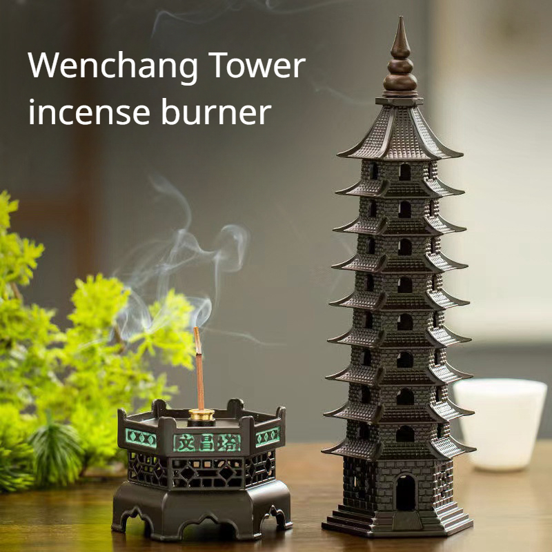 Home Fragrance Candles - Wen交換大ワイヤー香炉、レトロなホルダー、家の屋内、引き深い寺院の装飾、アロマテラピーの家電