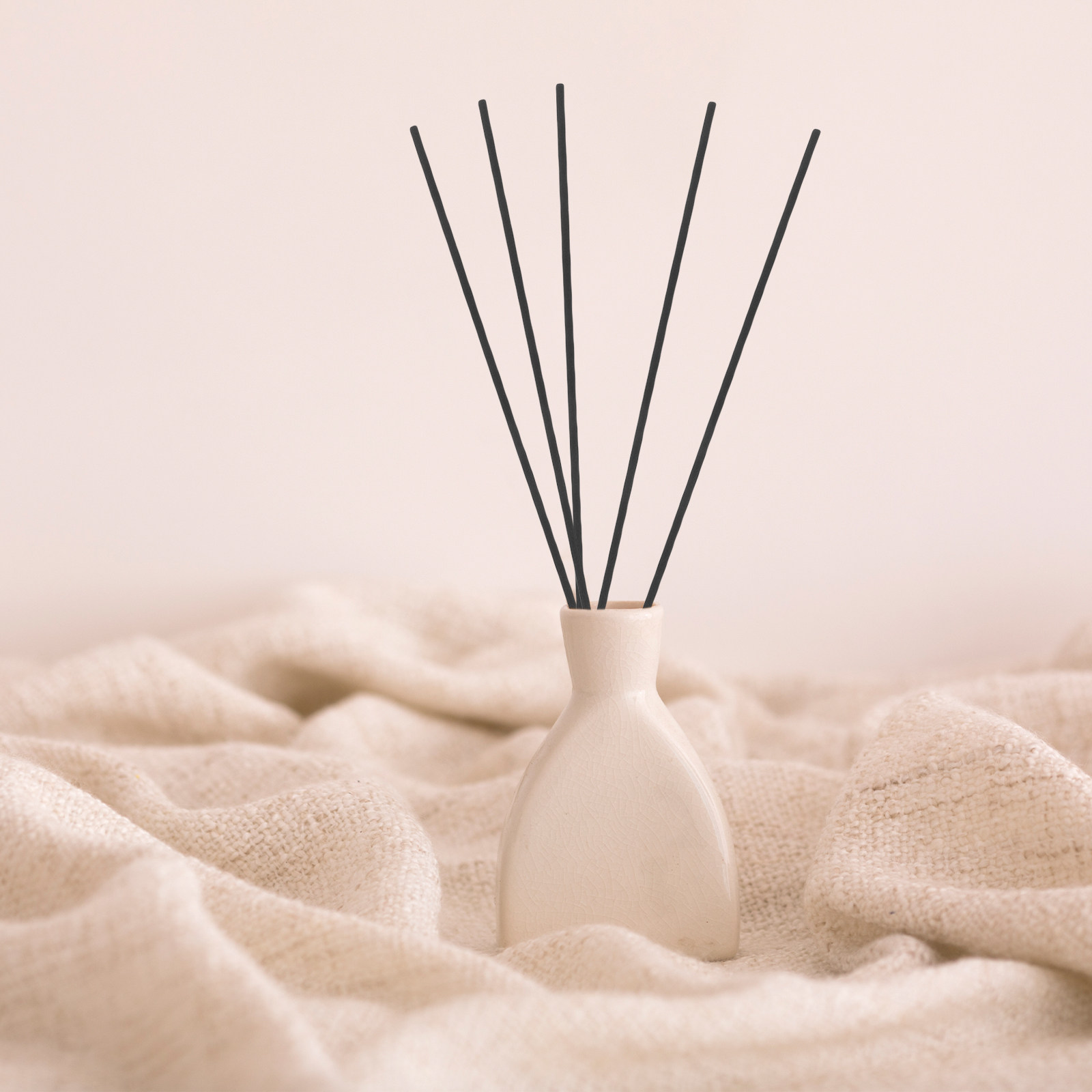Home Fragrance Diffuser - 100本入り ファイバーリードディフューザースティック ブラック 厚い交換用リード 長持ちする香り ホームオフィスバスルーム用