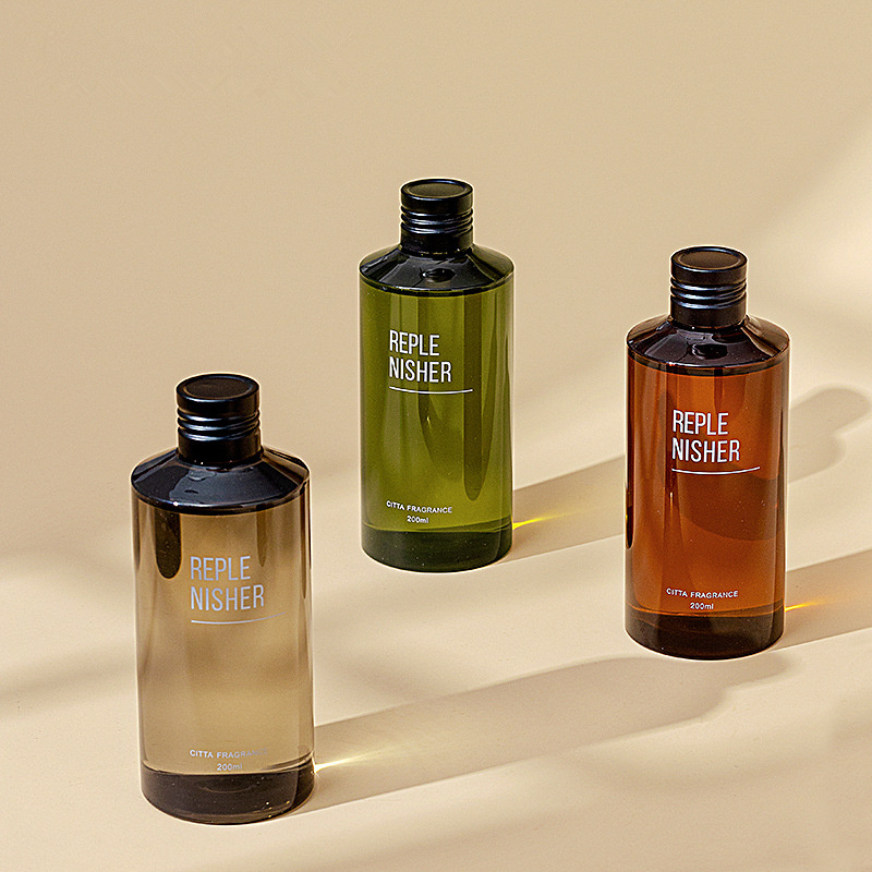 Home Fragrance Reed Diffuser Refill - 200ml アロマディフューザー詰め替え - ラタンリードディフューザー用エッセンシャルオイル補充、ホームフレグランスルームパフューム
