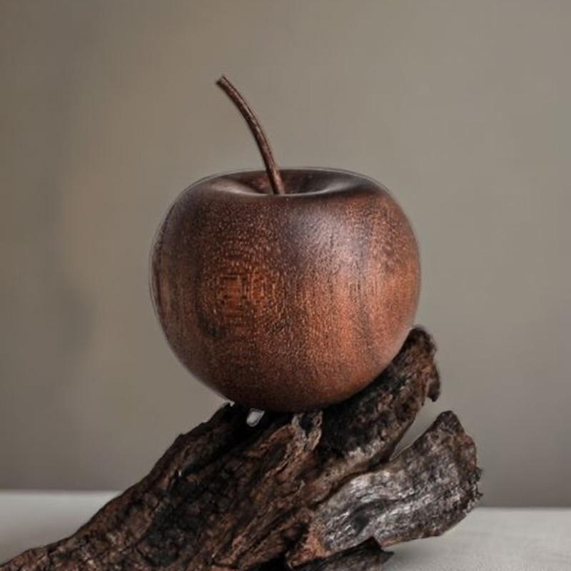 1 個の木製リンゴ型エッセンシャルオイルディフューザーフレグ - Home Fragrance Diffuser のレビューと価格