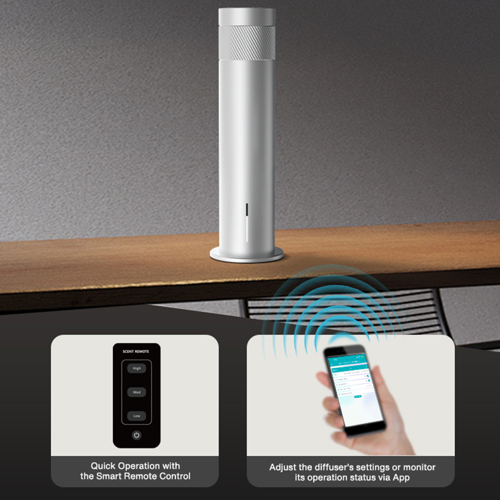 200m³ スマート電気式エッセンシャルオイルディフューザー - Parfum Home Fragrance のレビューと価格