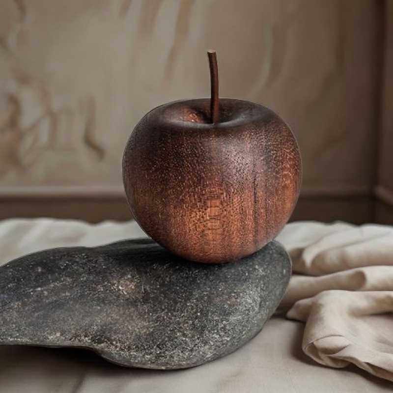 1 個の木製リンゴ型エッセンシャルオイルディフューザーフレグ - Home Fragrance Diffuser のレビューと価格
