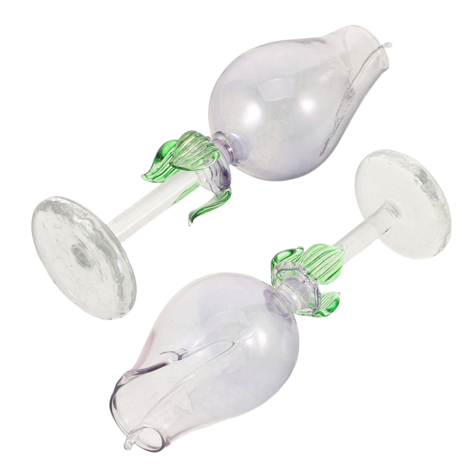 2個入り 花型ガラス製エッセンシャルオイルディフューザー 装 - Home Fragrance Diffuser のレビューと価格