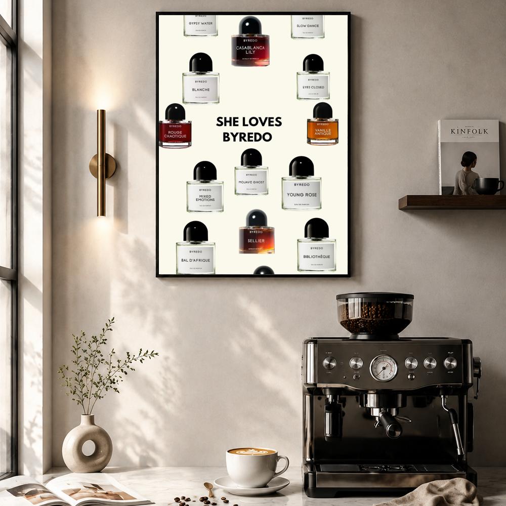 フレグランス B-ByredoS ポスター 自己粘着式 スタ - Home Fragrance Byredo のレビューと価格