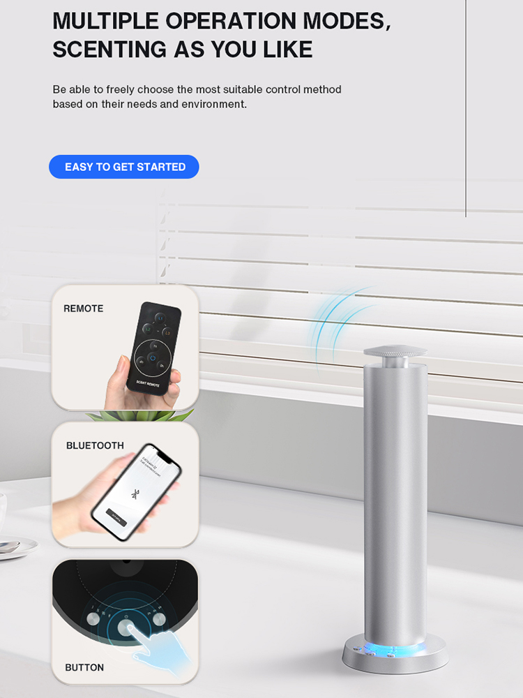 ナマステ 200m³ スマート電動式香り拡散器 水を使わない - Parfum Home Fragrance のレビューと価格