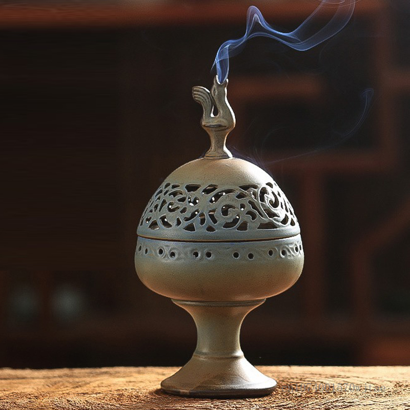 クリエイティブな香炉 セラミックアロマラック、屋内禅風茶道リ - Home Fragrance Zen のレビューと価格