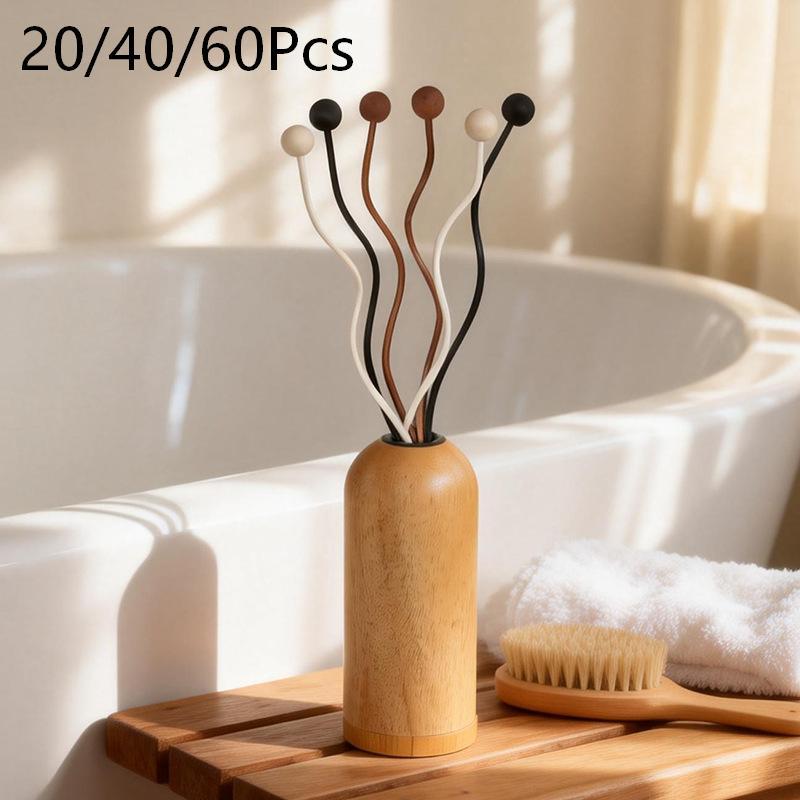 木製ビーズ波型籐製リードディフューザースティック交換用詰め替 - Home Fragrance Reed Diffuser Refill のレビューと価格