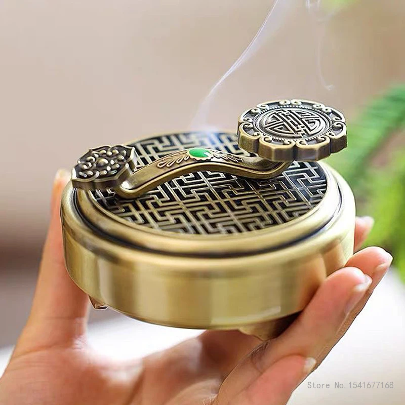 中国風の香炉、合金フレグランスストーブ、レトロな禅の装飾、ク - Home Fragrance Zen のレビューと価格