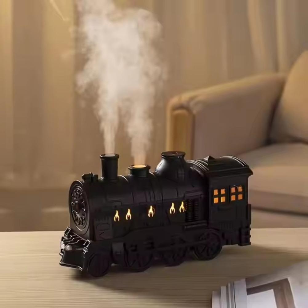 300 ミリリットルアロマセラピーマシン加湿器レトロ蒸気機関 - Home Fragrance Diffuser のレビューと価格