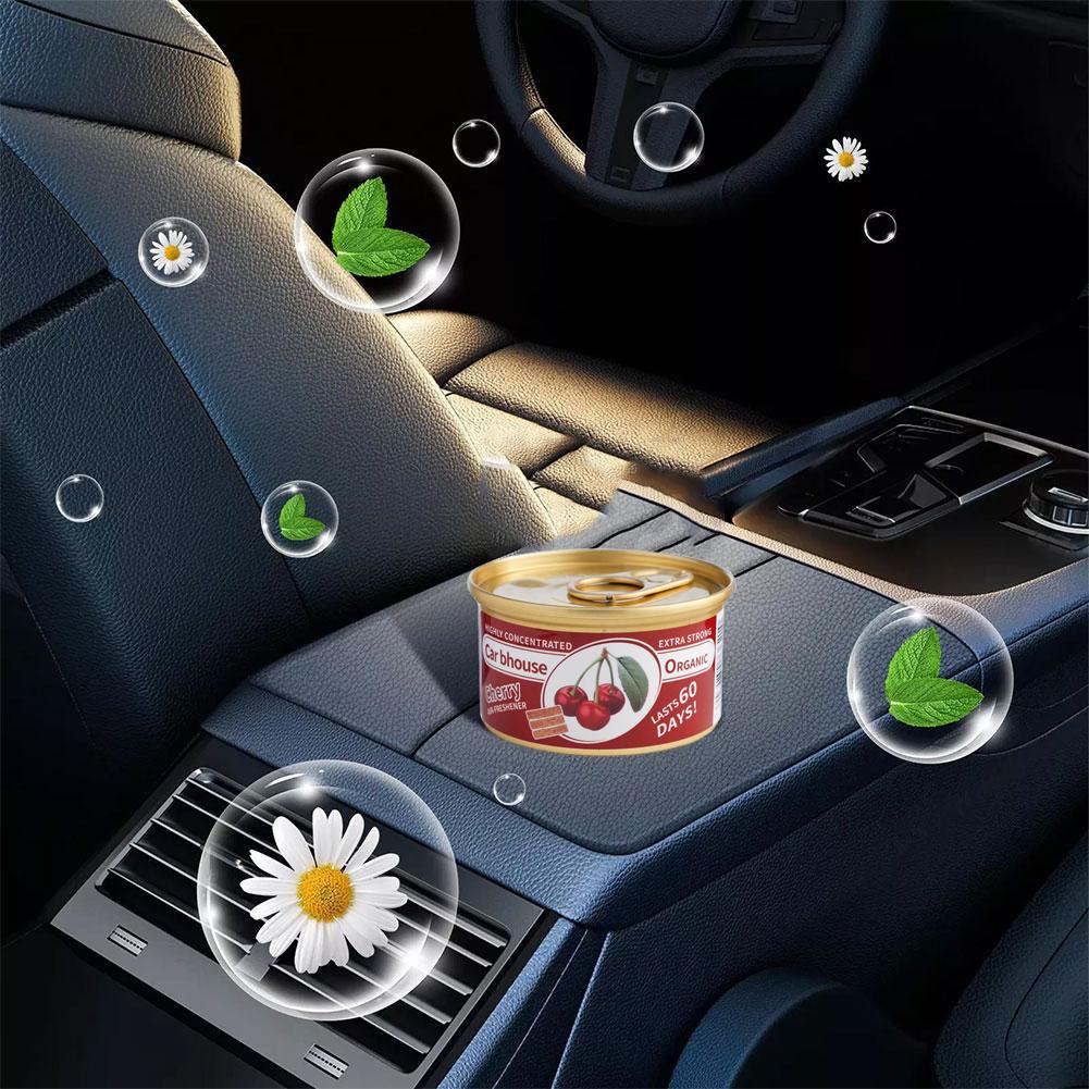 車の芳香剤バブルガムの香り有機缶消臭剤必須長期的な強力な香り - Home Fragrance Premium のレビューと価格