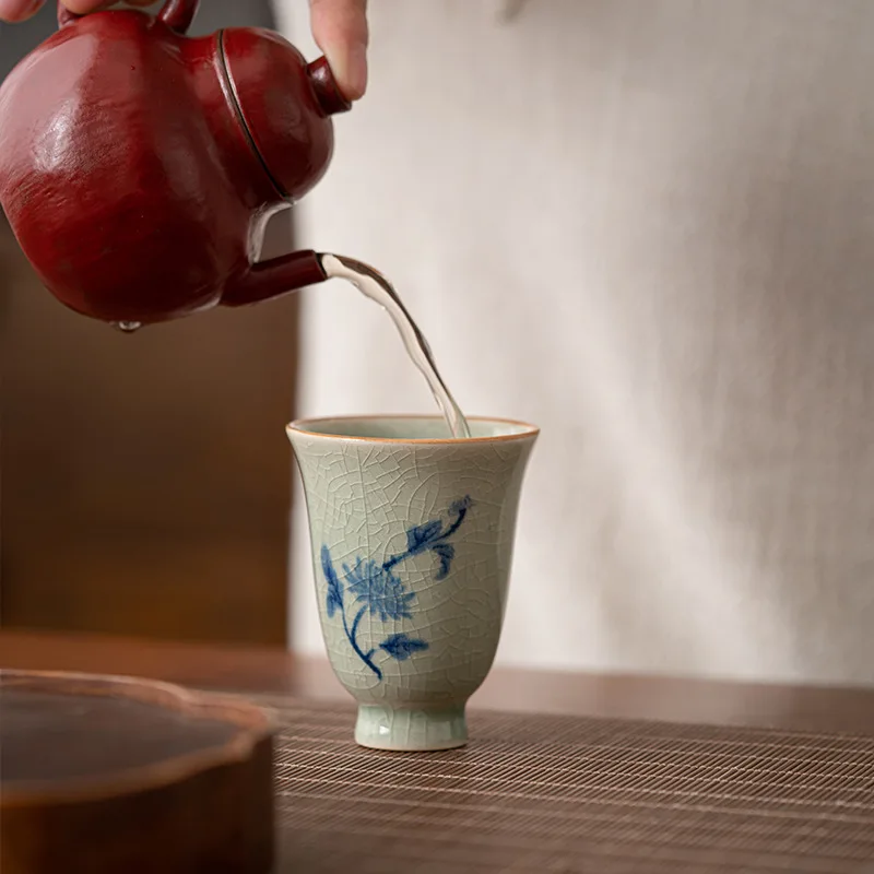 チャイニーズセラミックティーセット,ホストカップ,蘭,竹,菊 - Home Fragrance Types のレビューと価格