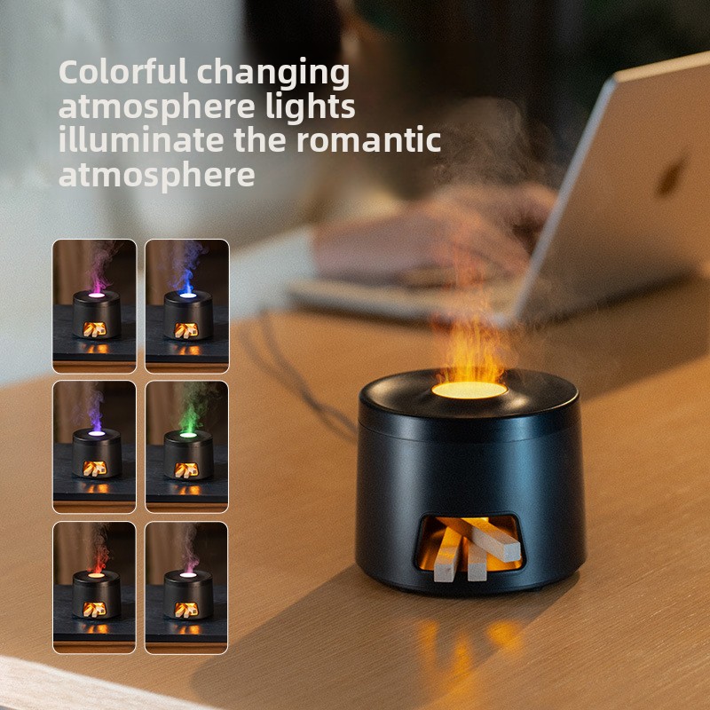 新製品 クリエイティブ レトロ 七色炎アロマディフューザー  - In Home Fragrance Products のレビューと価格