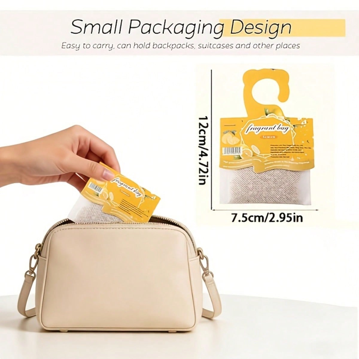 吊り下げ式レモンの香りのサシェ、クローゼットや引き出し用芳香 - Home Fragrance Premium のレビューと価格