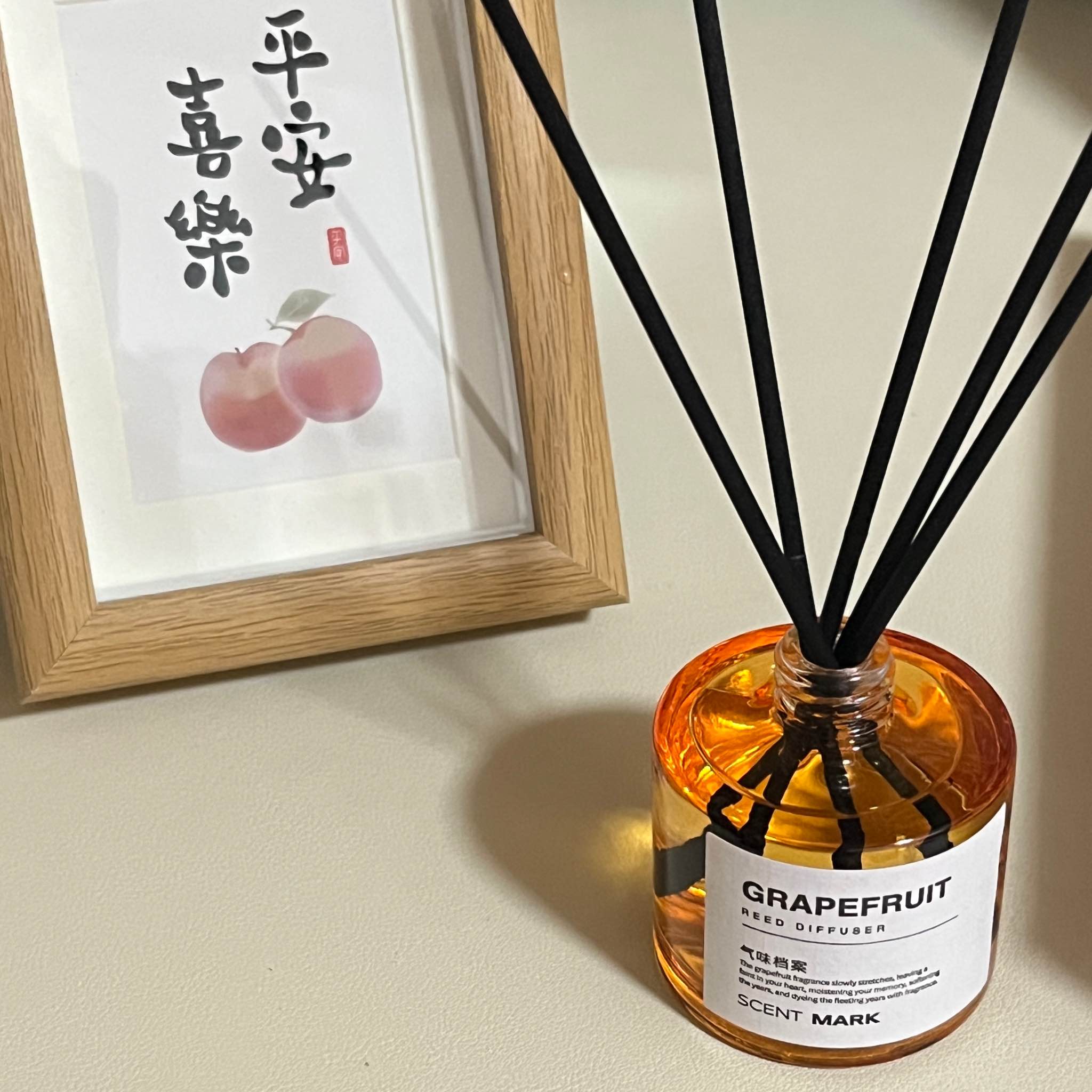 50 ミリリットルアロマセラピーエッセンシャルオイルフレーム - Home Fragrance Jasmine Diffuser のレビューと価格