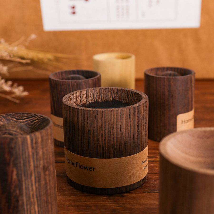 ブラックウォールナットエッセンシャルオイルディフューザー、室 - Home Fragrance Diffuser のレビューと価格