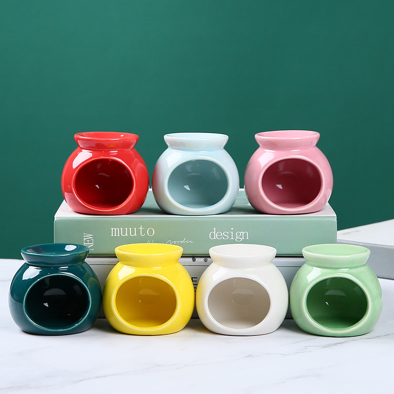 磁器アロマバーナーエッセンシャルオイル Furance ミニ - Home Fragrance Candles のレビューと価格