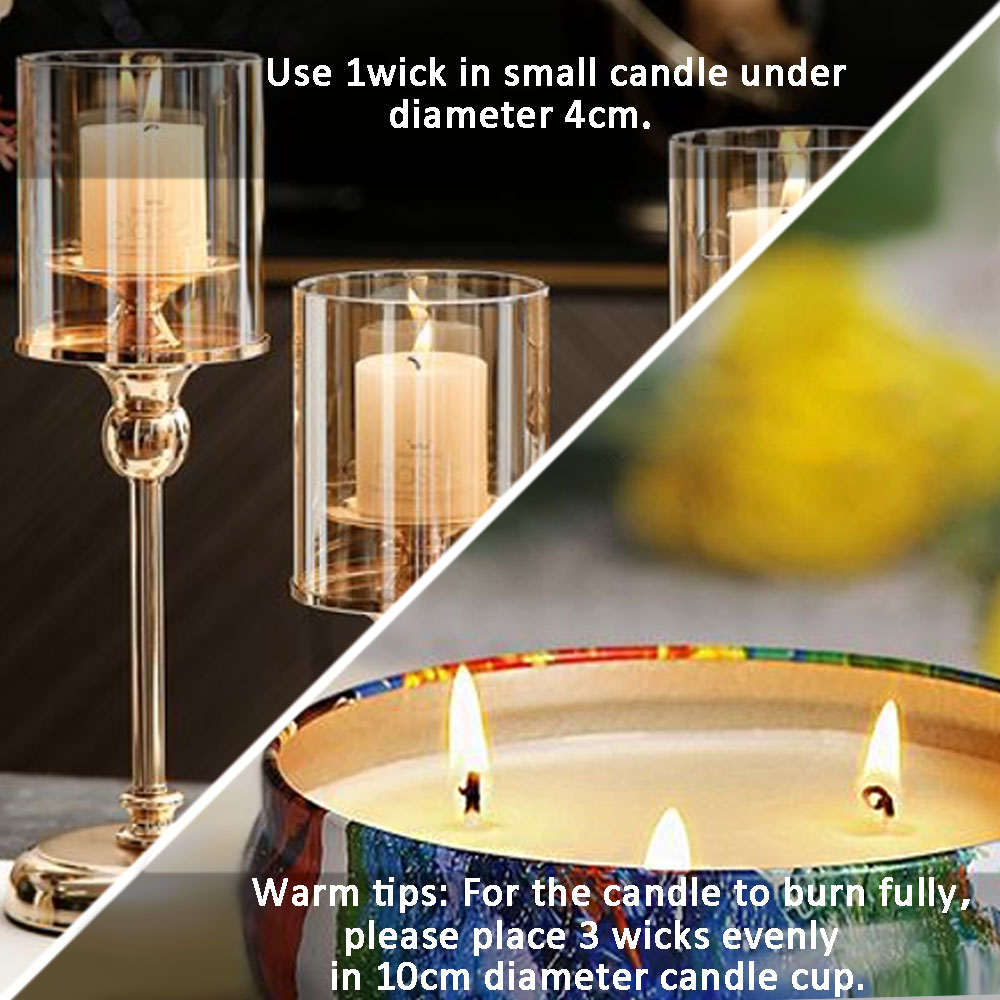 55 個フラワーキャンドル芯ウッドスティックホールドソイワッ - Home Fragrance Candles のレビューと価格