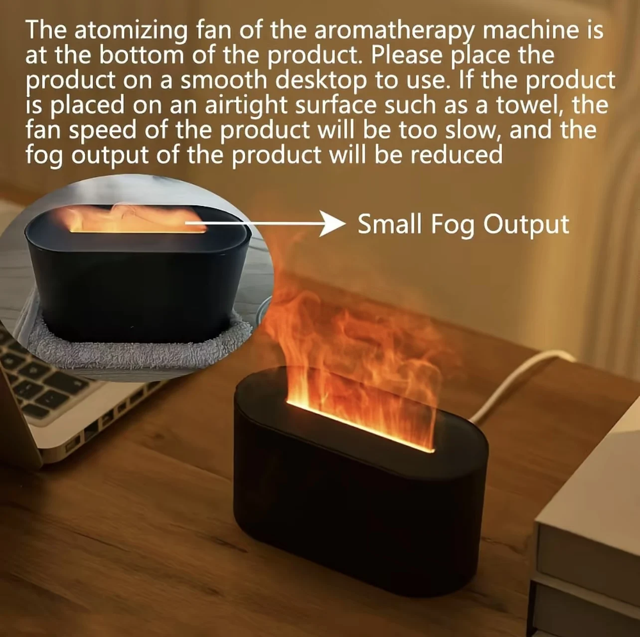 エアアロマ加湿器ディフューザーエッセンシャルオイル加湿器ミニ - Home Fragrance Types のレビューと価格