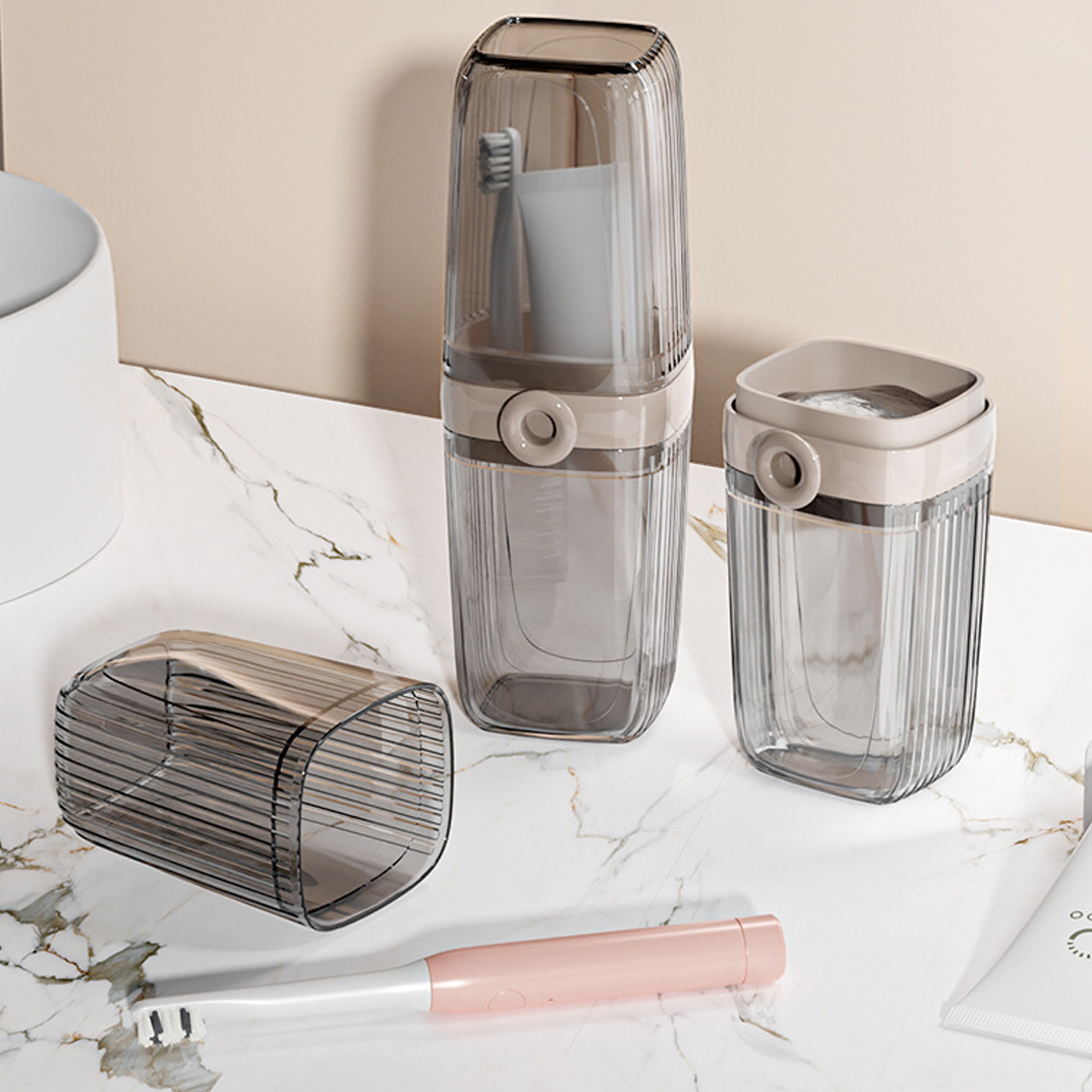 携帯用マウスウォッシュカップソープボックス、ウォッシュカップ - Home Fragrance Types のレビューと価格