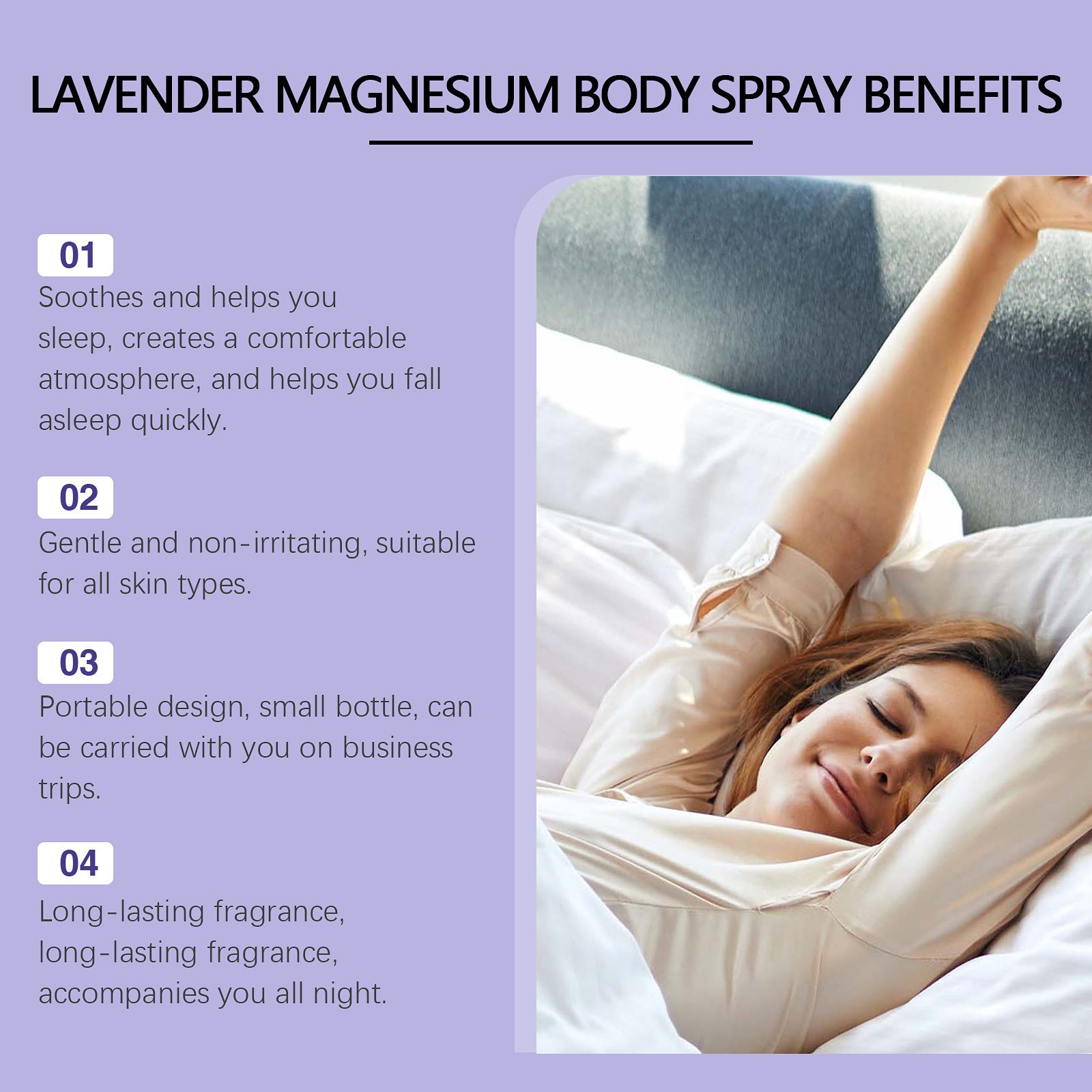 ラベンダーの睡眠用スプレー,睡眠用,アロマテラピー用,30m - Lavender Pillow Spray のレビューと価格