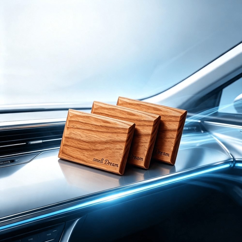 車用芳香剤 チーク・アンバー・オレンジウッドの香り ブロック - Fragrance Home Decor のレビューと価格
